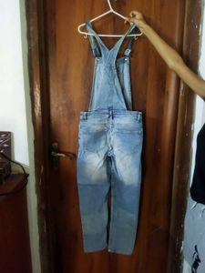 Cute Trendy Denim Dungarees
