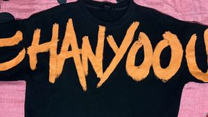Black Graphic Print Sweatshirt