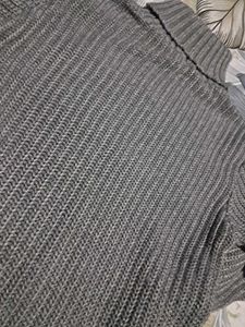 Cozy Cable Knit Mock Neck Sweater