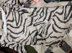 Stylish Zebra Print Top