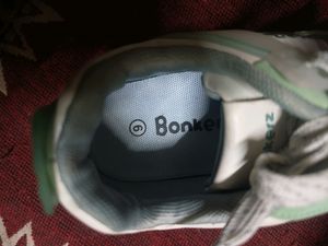 Bonkerz Mint Green &amp; White Sneakers