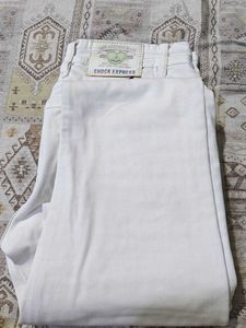Shock Express Jeans - Cream/white Color
