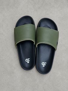 Men's Olive Green Slide Sandals