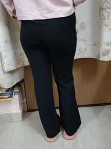 Black Straight Leg Pants