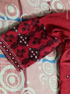 Elegant Red Ethnic Kurta