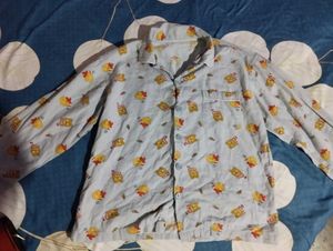 Cute Bear Print Pajama Set