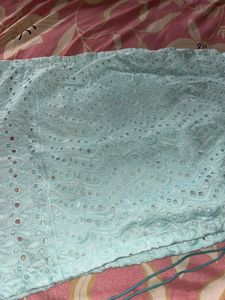 Cute Blue Sleeveless kurti
