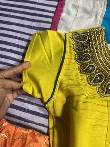 Straight A Line Kurta &amp; Othni Set