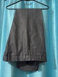 Men's Grey Formal pant