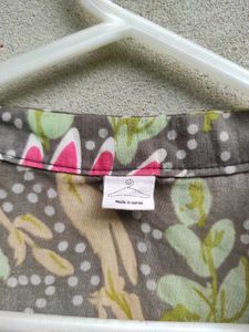 Floral Print Short Sleeve Top