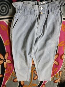 Light Wash Denim Pants
