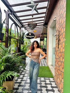 Sparkly Sequin Tube Top