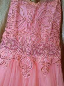 HEAVY PRINCESS GOWN FOR ENGAGEMENT