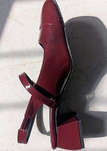 Cherry Red Heel : New And Unworn