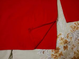 Red short kurti