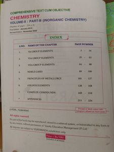 Chemistry volume ii part B , comprehensive  text c
