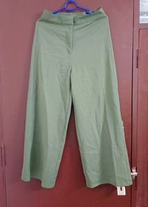 Pants For women Trousers Solid pattern