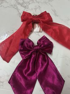 Chic Bow Hair Clips (Set of 2)