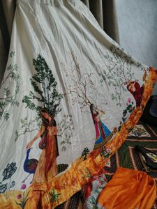 Kamalkari Lehenga with Dupatta sale price fix pric