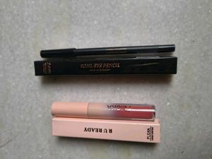 Flicka Liquid Lipstick + Kohl Eye pencil