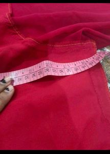 Beautiful Hot Pink Mirror work gown with duppata