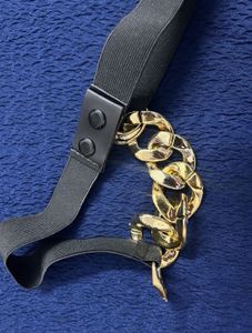 Chunky Chain Elastic Belt