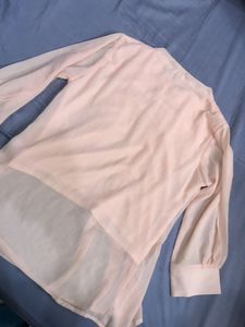 Elegant Peach Embroidered Kurta