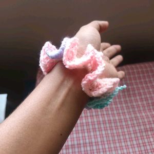 Handmade Crochet Scrunchie