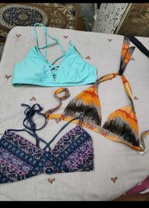 Set of 3 Bikini Tops