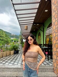 Sparkly Sequin Tube Top