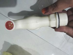 White Plastic Tap