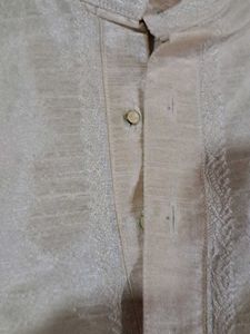 Men's Cream Kurta