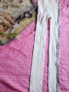 White Leggings/Tights more strachible