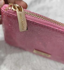 Roberto Cavalli Sparkly Pink Pouch