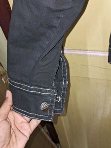 Classic Black Denim Jacket