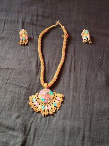 Bohemian Style Necklace &amp; Earring Set