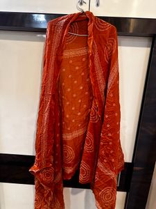 Rust kurta sets