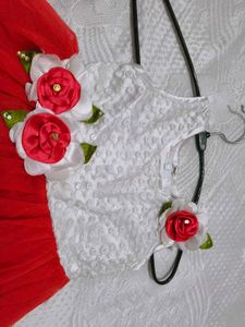 Very Beautiful Party Wear Baby Frock