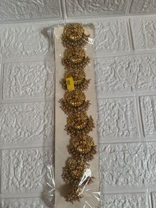 Beautiful Gold-Tone Indian Hair Accessory