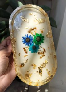 Handmade Floral Trinket Tray