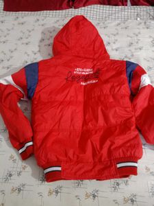 Vintage Red Puffer Jacket