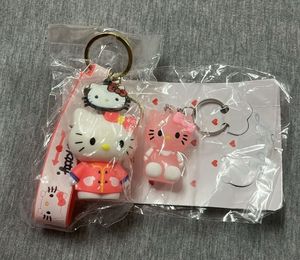 Cute Hello Kitty Keychain Set