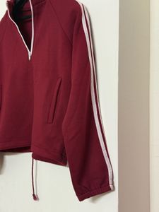 Maroon Half-Zip Pullover