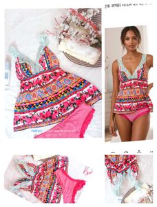 Bohemian Print Nightwear Set