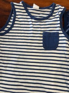 Kids' Blue Whale &amp; Striped Tank Tops (2-Pack)