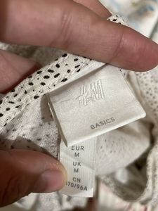 H&amp;M Cute White Wrap Dress