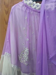 Elegant Purple Kurta Set