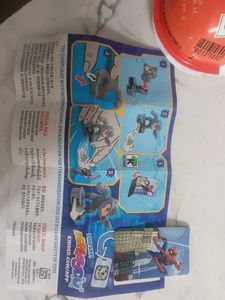 spider man kinder Joy villain's action toy
