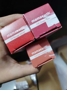 Mamaearth Luxe Matte Long Stay Lipstick Pack of 3