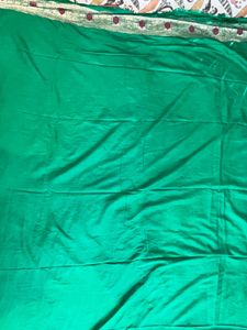 Premium Green Banarasi Silk Saree
